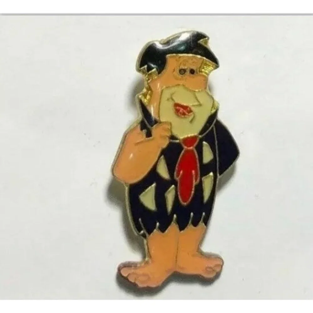 Fred Flintstone Post back Pin